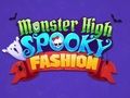 Joc Monster High Spooky Fashion on-line