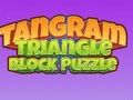 Joc Tangram Triunghi Block Puzzle  on-line