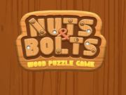 Joc Joc de puzzle din lemn Nuts & Bolts  on-line