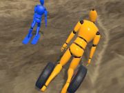 Joc Ragdoll Racing: Downhill extremă on-line