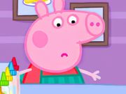 Joc Puzzle Jigsaw: Peppa Pig Fancy Pancake on-line