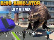 Joc Dino simulator City Attack on-line