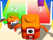 Joc Merge Number Cube: Joc de alergare 3D  on-line