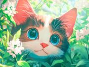 Joc Jigsaw Puzzle: Pisica inocentă  on-line