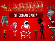 Joc Stickman Moș Crăciun  on-line