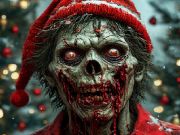 Joc Jigsaw de Crăciun cu zombi  on-line