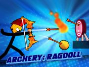 Joc Tir cu arcul Ragdoll  on-line