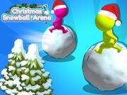 Joc Arena de bulgări de zăpadă de Crăciun  on-line