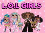 Joc L. O. L OMG Fete Carte de colorat  on-line