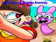Joc Joc Calamar X Anomalie Sprunki  on-line
