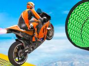 Joc Curse de cascadorii de moto  on-line
