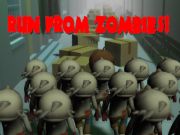 Joc Fugi de la zombi!  on-line