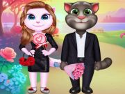 Joc Cuplu Kitty minunat Valentine on-line Joc Cuplu Kitty minunat Valentine on-line