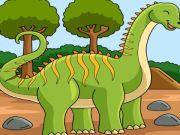 Joc Dinozaurul localizează diferența  on-line