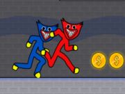 Joc Duo de petrecere Stickman Huggy  on-line