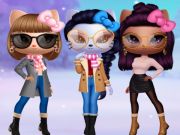 Joc Kitty Squad Winter se îmbracă  on-line