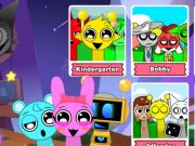 Joc Petrecerea incredibox a înghețat sprunki beat  on-line