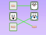 Joc Tiktok emojis - sensul de conectare  on-line