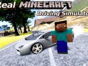 Joc Simulator adevărat de conducere Minecraft  on-line