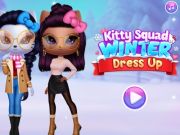 Joc Kitty Squad Winter se îmbracă  on-line