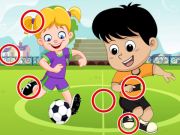 Joc Diferențe de fotbal  on-line