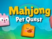 Joc Mahjong Pet Quest  on-line