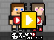 Joc YouTuber Minecraft 2 jucător  on-line