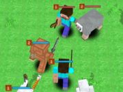 Joc Minecraft: Creați un monstru și luptați!  on-line