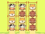 Joc Puzzle de jocuri drăguțe pentru animale  on-line