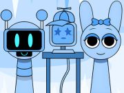 Joc Huggy Mix Sprunki Music Box  on-line