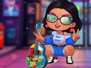 Joc Fată elegantă hip hop  on-line
