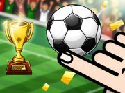 Joc Turneul de fotbal cu degetul  on-line