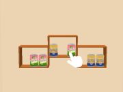 Joc Sortează potrivirea puzzle -ului de mărfuri 3D  on-line