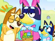 Joc Puzzle -ul Jigsaw: Bluey Paște se îmbracă on-line Joc Puzzle -ul Jigsaw: Bluey Paște se îmbracă on-line