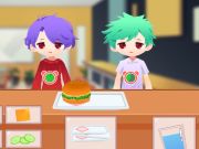 Joc Restaurant Burger Rush on-line