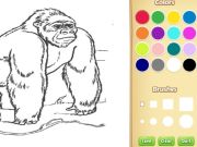 Joc Cartea de colorat pentru animale de grădină zoologică pentru copii on-line