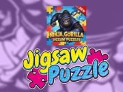 Joc Ninja Gorilla Jigsaw puzzle-uri on-line