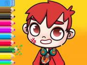 Joc Carte de colorat: Avatar World Schoolboy on-line