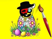 Joc SPRUNKI COLORINTEA EASTERULUI on-line