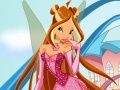 Joc Winx Club: Flora Dressup  on-line