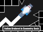 Joc Brainrot italian în Geometrie Dash on-line