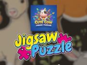 Joc Puzzle drăguțe de vacă on-line