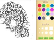 Joc Carte de colorat pentru animale realiste pentru copii on-line