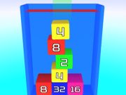 Joc 2048 3d: îmbinați cuburile on-line