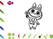 Joc Pagini de colorat LaBubu on-line