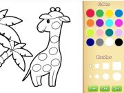 Joc Cartea ușoară de colorat pentru animale pentru copii on-line