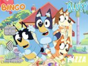 Joc Puzzle Jigsaw: Card de credit Bluey on-line