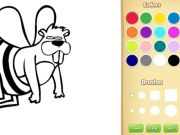 Joc Carte amuzantă de colorat pentru animale pentru copii on-line