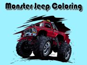 Joc Colorarea jeepului monstru on-line