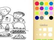 Joc Carte de colorat de nuntă pentru copii on-line